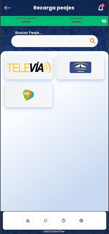 Módulo de TAG y Peajes